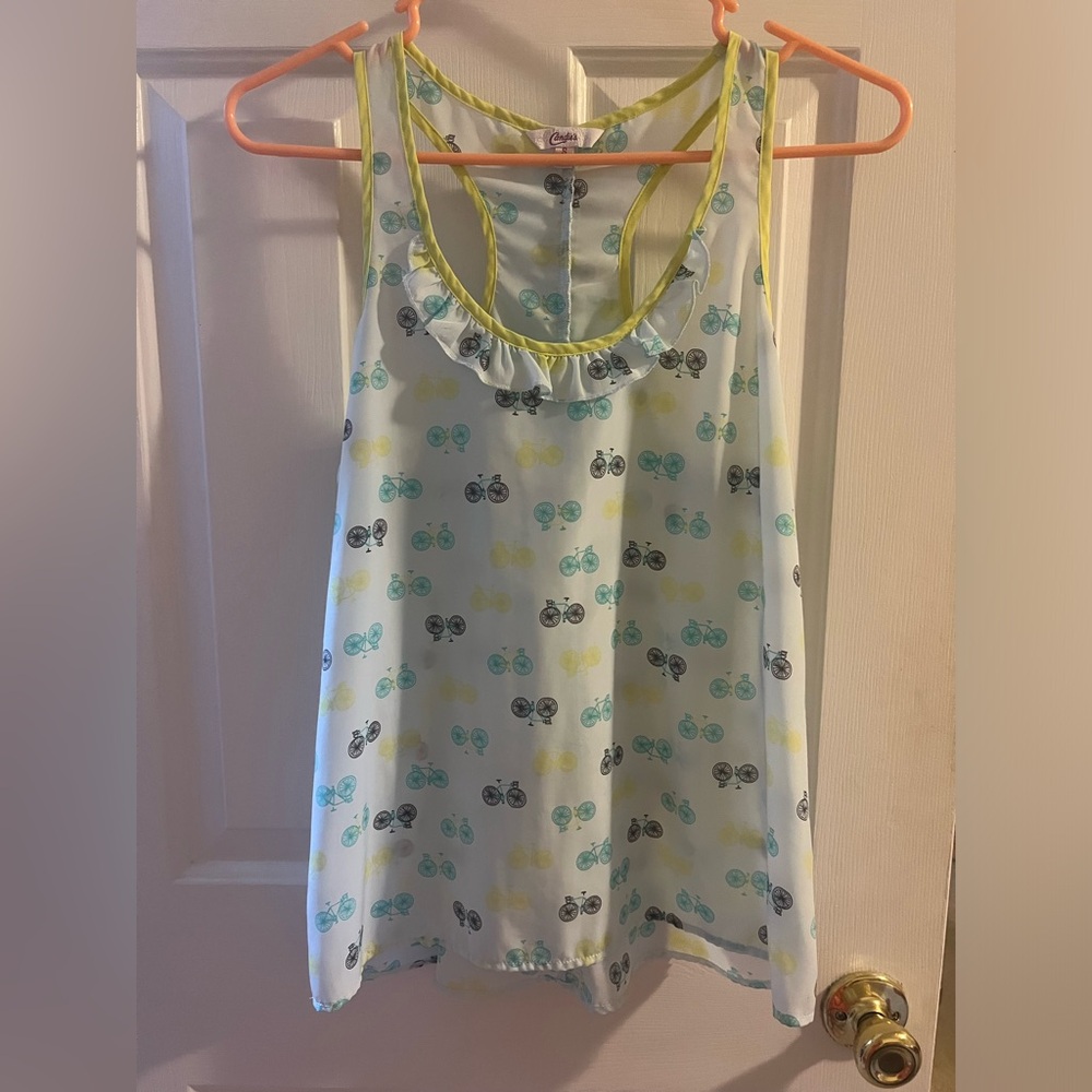 Candies bicycle tank, small
